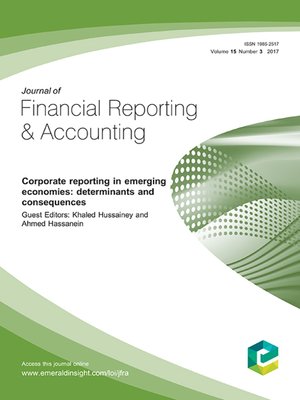 cover image of Journal of Financial Reporting and Accounting, Volume 15, Number 3